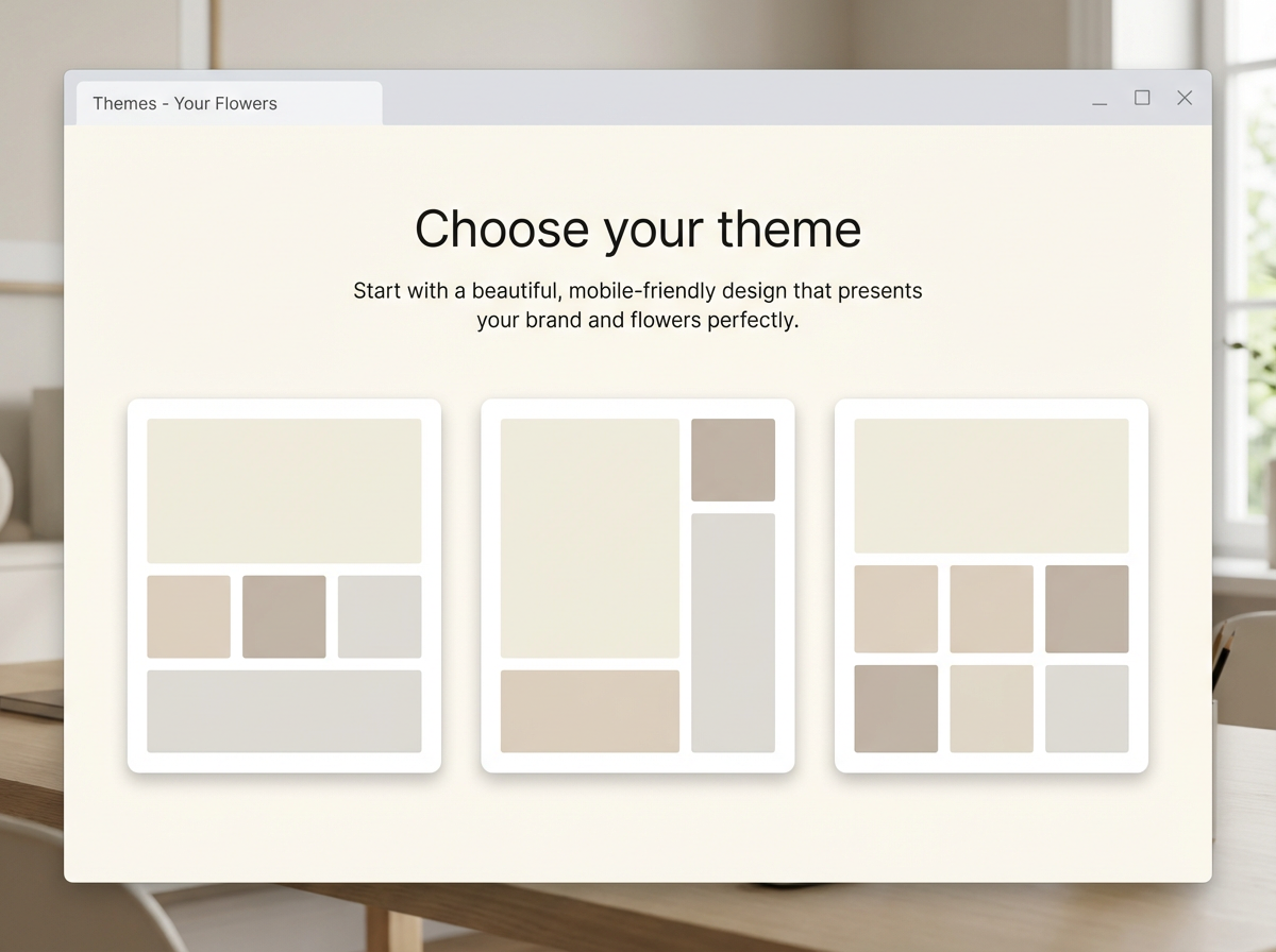 Bouqify Ana Sayfa Features Long Bölümü Görselleri