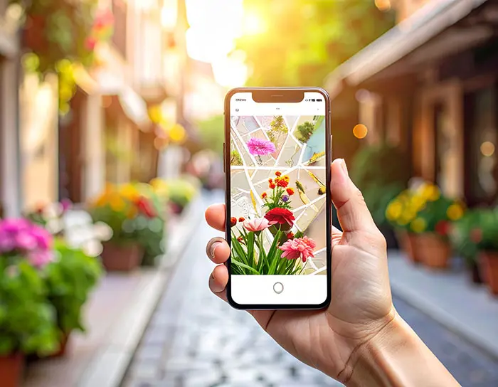 Google Maps search results for nearby florists