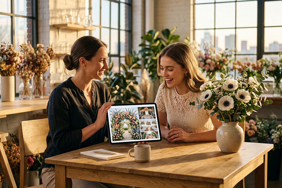 Launch a Stunning Floral Portfolio Before You Open a Full Online Shop